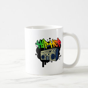 Taza De Café Hip Hop Dance Street Art Graffiti Spray Paint Danc