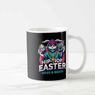 Taza De Café Hip-hop Pascua – Camiseta de moda urbana con músic