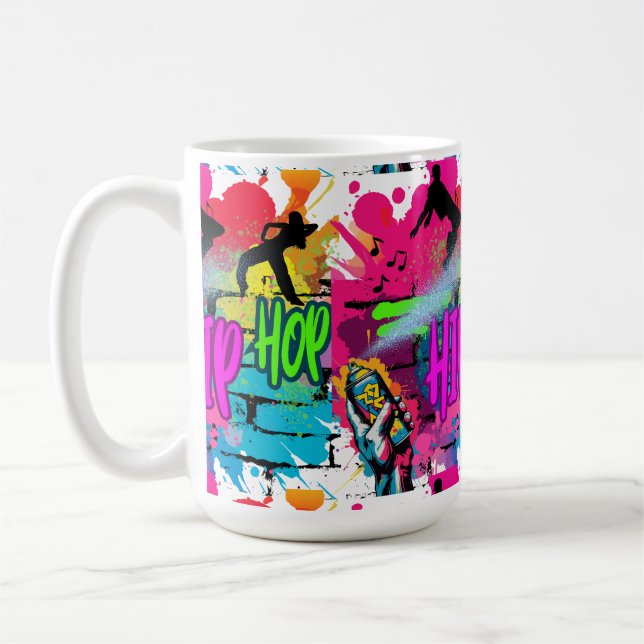 Taza De Café  Hip-Hop Street Art  (Izquierda)