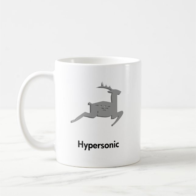 Taza De Café Hipersónico de renos (Izquierda)