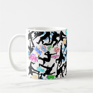 Taza De Café HipHop 50 Patrón de baile