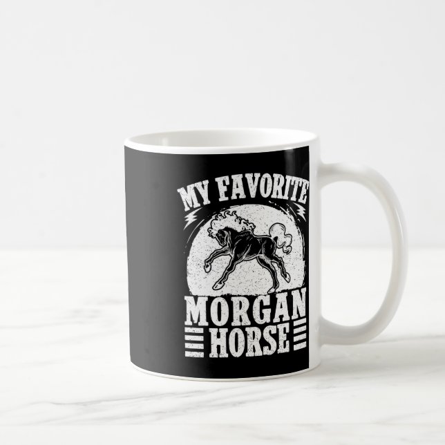 Taza De Café Hípica Montada en el Jinete de Caballos Favorito M (Derecha)