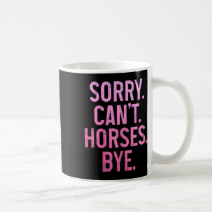 Taza De Café Hípica montando ecuestre siento que no puedan pasa