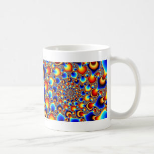 Taza De Café Hipn0sis - Arte fractal
