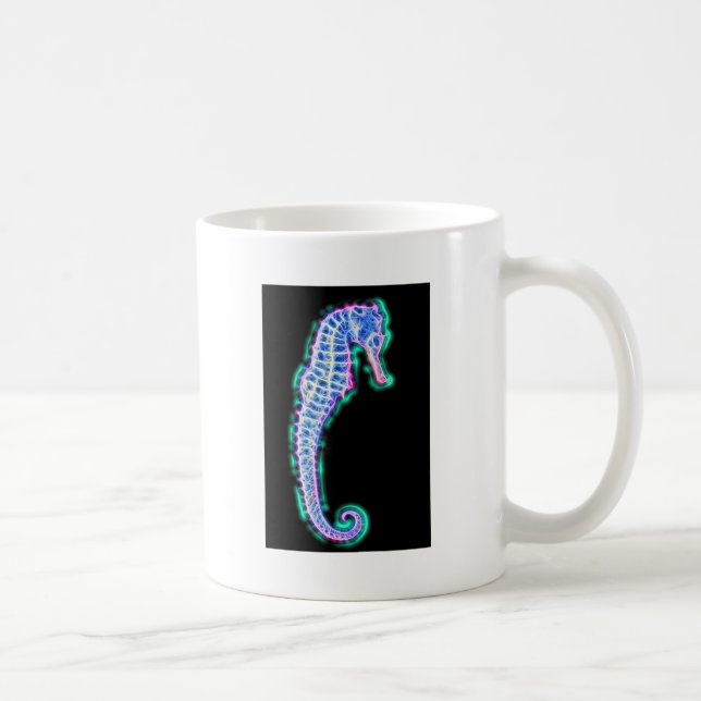 Taza De Café Hipoahorse de mar eléctrico (Derecha)