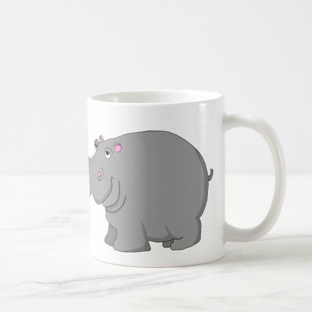 Taza De Café hipopótamo (Derecha)
