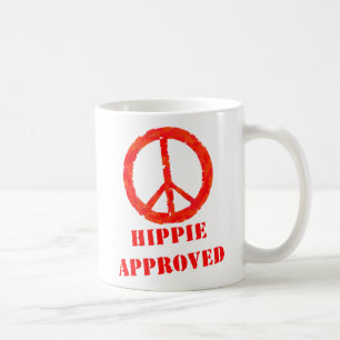 Taza De Café Hippie aprobado