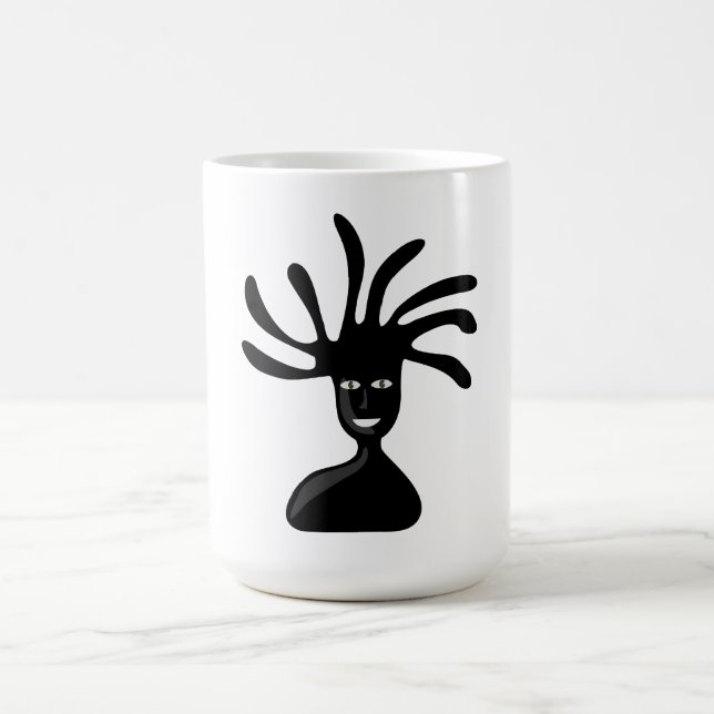 Taza De Café Hippie Black Boy Mug (Centro)