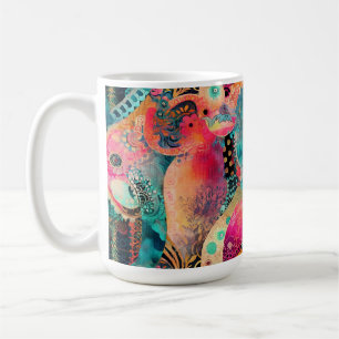 Taza De Café Hippie Boho Coffee Mug