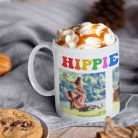 Hippie Holidays Personalizado Retro 70s Colorful