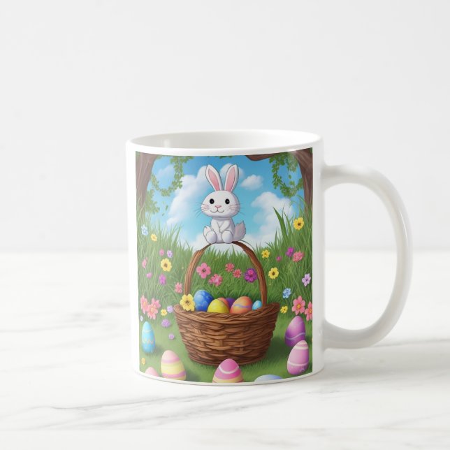 Taza De Café Hippity Hop Name Easter (Derecha)