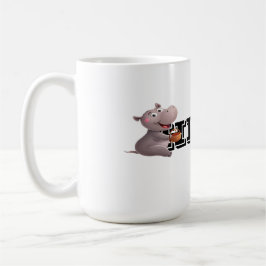 Taza De Café Hippo Fun Scene
