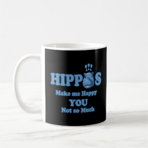 Taza De Café Hippo Pygmy Hippopotamus Herbivores para el pelo