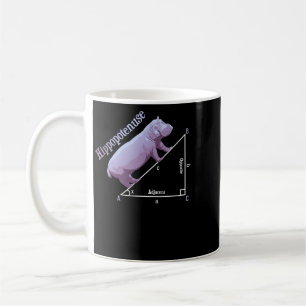 Taza De Café Hippopótamo Hippopotenuse Hippopótamo Graciedad
