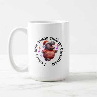 Taza De Café Hippopotamus for Christmas Spoof