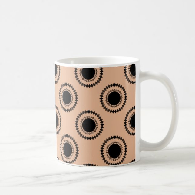 Taza De Café Hipster Mug, Coral Ligero (Derecha)