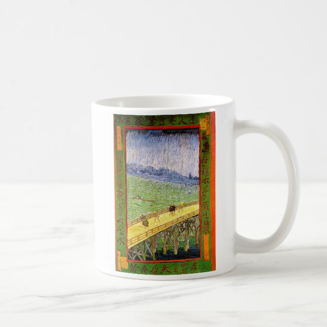 Taza De Café Hiroshige & van Gogh (Derecha)