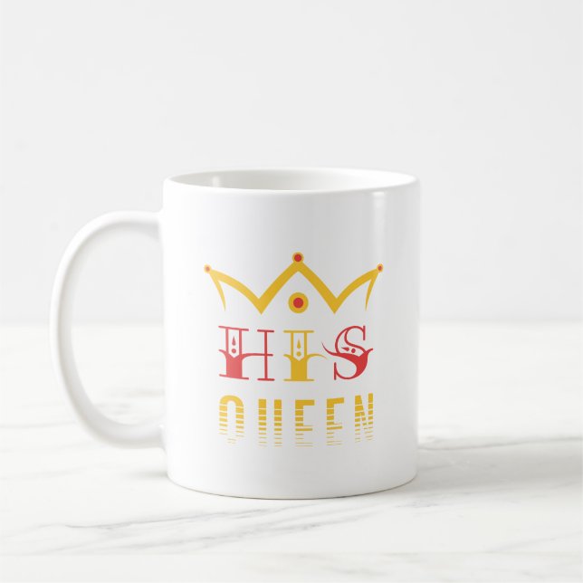 Taza De Café His Queen (Izquierda)