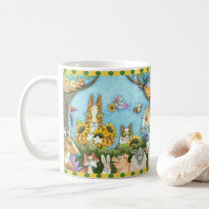 TAZA DE CAFÉ HISS N' FITZ GATOS Y MENAGERÍA DE AMIGOS, DIVERTID