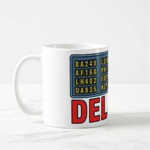 Taza De Café Historia de mi viaje retrasado