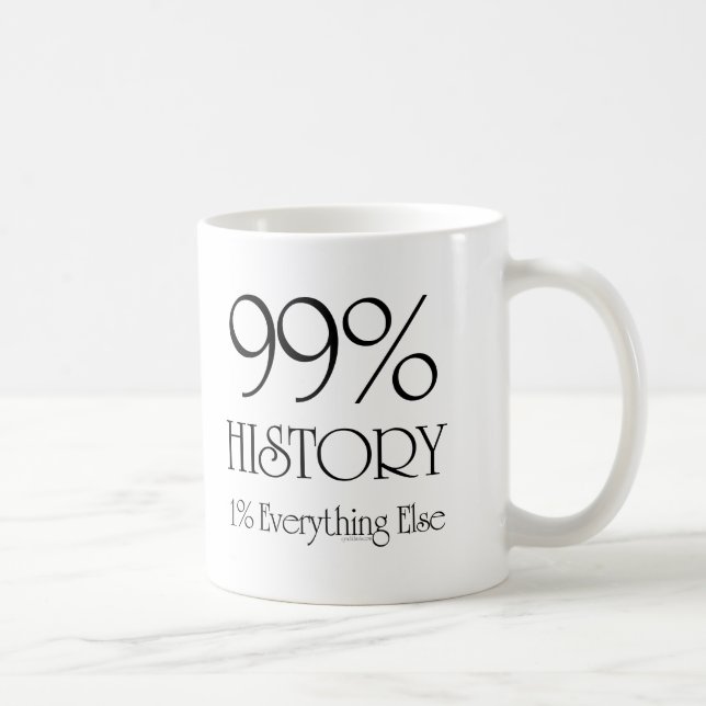 Taza De Café Historia del 99% (Derecha)