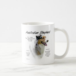 Taza De Café Historia del Pastor Australiano, todo sobre austra