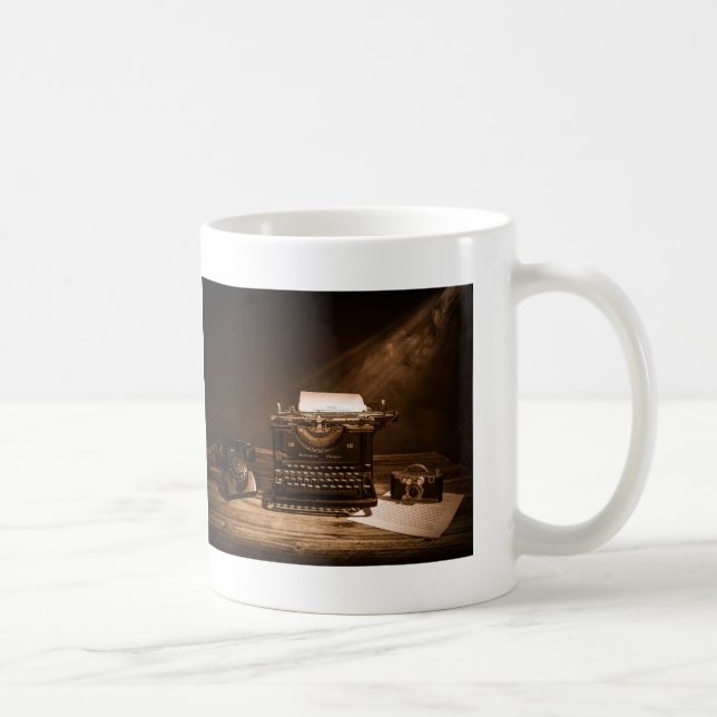 Taza De Café Historia Del Periodista (Derecha)