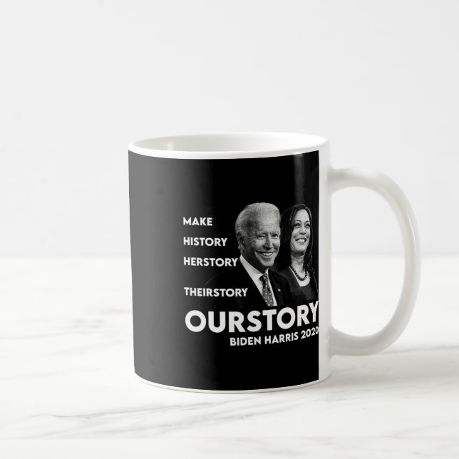 Taza De Café Historia Kamala Harris Y Joe Biden 2020 (Derecha)