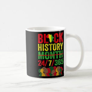 Taza De Café Historia Negra 247365 Hombres Mujeres Niños Mes de