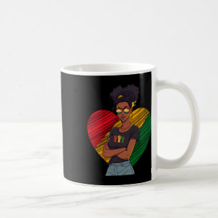 Taza De Café Historia Negra Diecinueve Reina Melanin Sistas Afr