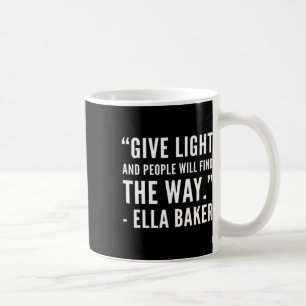Taza De Café Historia negra - Ella Derechos Civiles Baker Afric