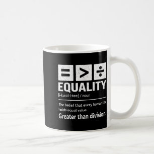 Taza De Café Historia Negra Melanina La Igualdad Es Mayor Que L