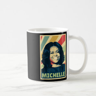 Taza De Café Historia Y Política De Michelle Obama Vintage