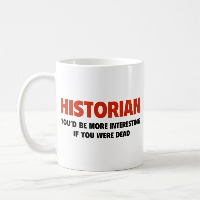 Taza De Café Historiador Coffee Mug (Izquierda)