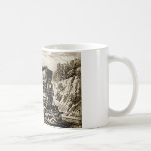Taza De Café Historial de locomotoras de motores de vapor