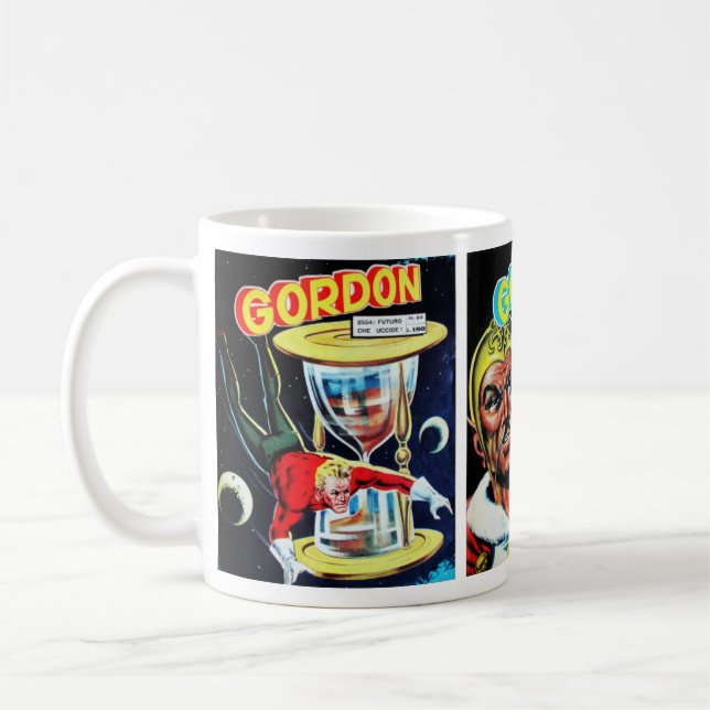 Taza De Café Historietas de ciencia ficción antiguas (Izquierda)