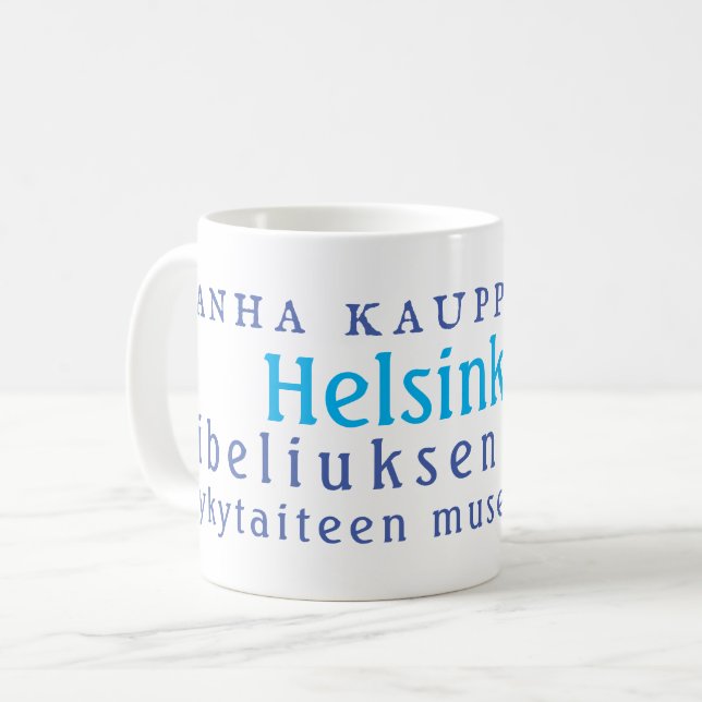 Taza De Café Hitos de Helsinki (Anverso izquierdo)