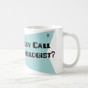 Taza De Café Hizo alguien llamada para un inmunologista
