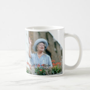 Taza De Café HM reina Elizabeth, la reina madre 1985
