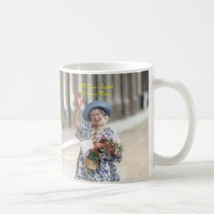 Taza De Café HM reina Elizabeth la reina madre 1988