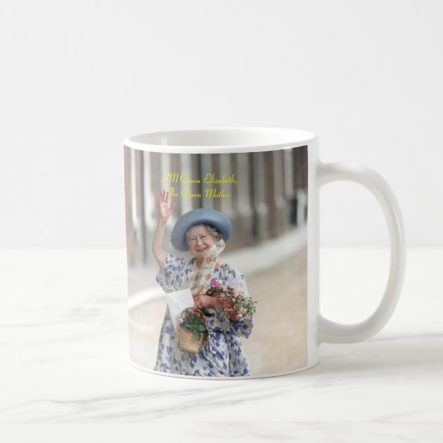 Taza De Café HM reina Elizabeth la reina madre 1988 (Derecha)