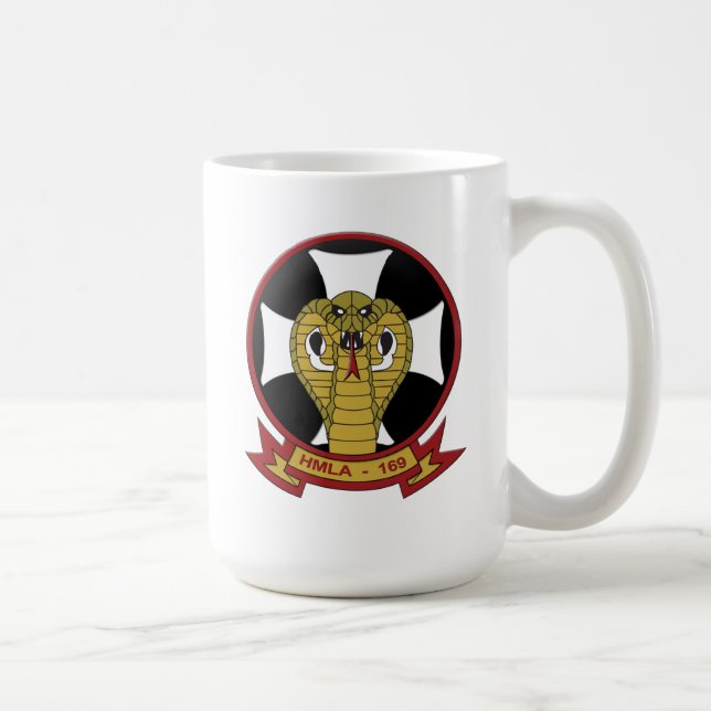 Taza De Café HMLA-169 "víboras " (Derecha)