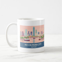 Taza De Café Ho Chi Minh City Vietnam Pastel Travel - Saigon