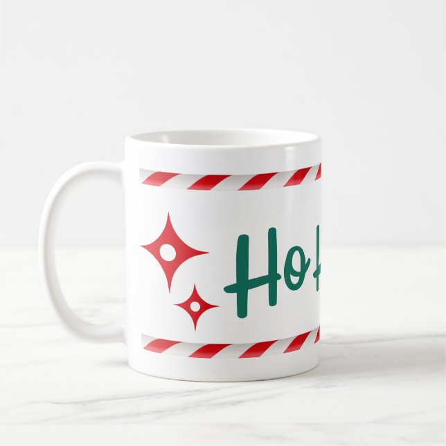 Taza De Café ¡Ho Ho Ho Ho Ho! Navidades Mug (Izquierda)