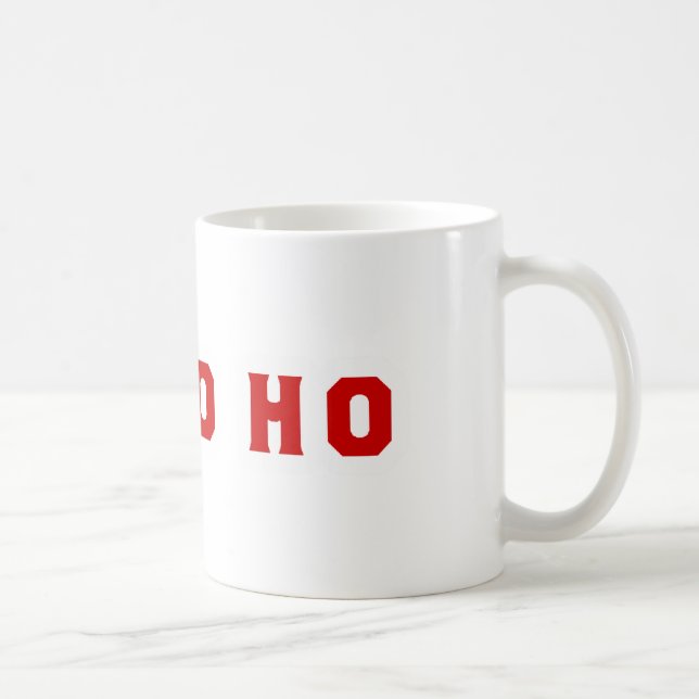 Taza De Café Ho Ho Ho Ho Mug (Derecha)