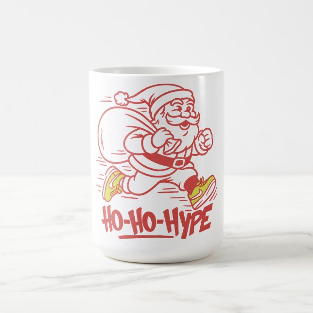 Taza De Café "Ho-Ho-Hype - Calle Santa Sneaker (Centro)