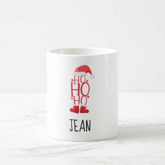 Taza De Café Ho ho Navidades Personalizar Mug