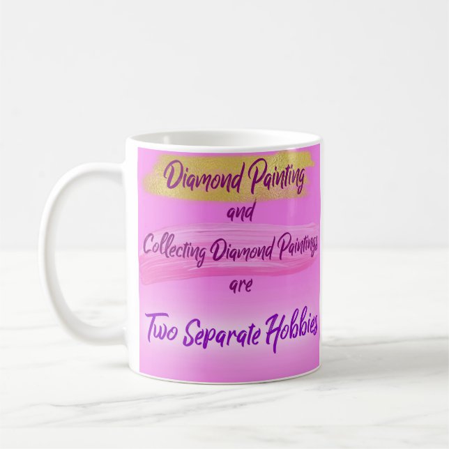 Taza De Café Hobby de pintura de diamantes (Izquierda)