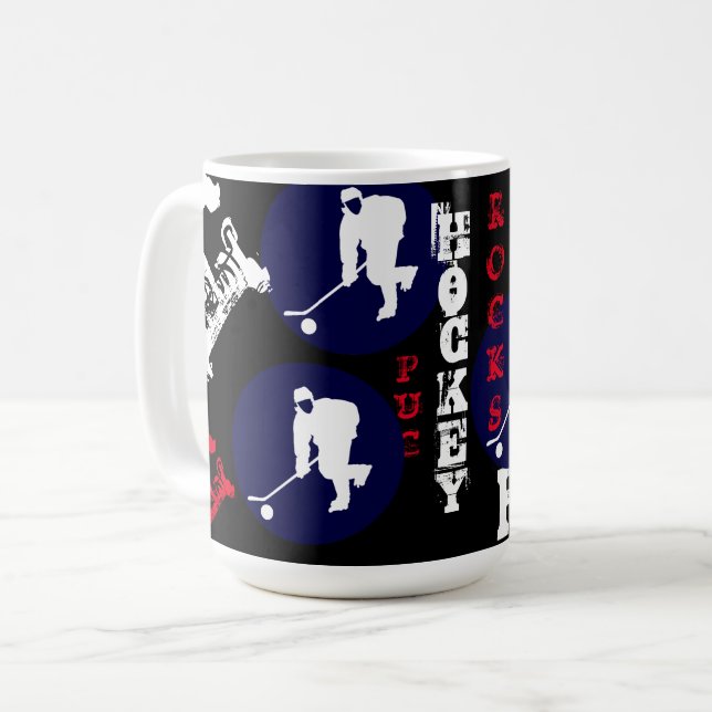 TAZA DE CAFÉ HOCKEY (Anverso izquierdo)