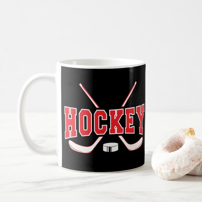Taza De Café Hockey (Con donut)